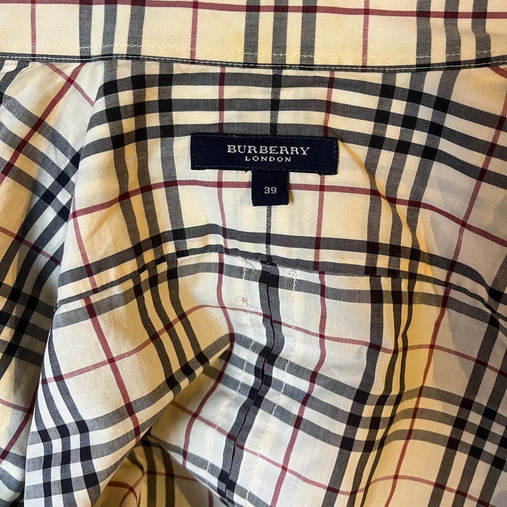 Men’s vintage Burberry shirt